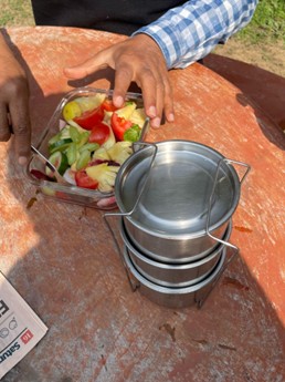 インドのお弁当ティフィン